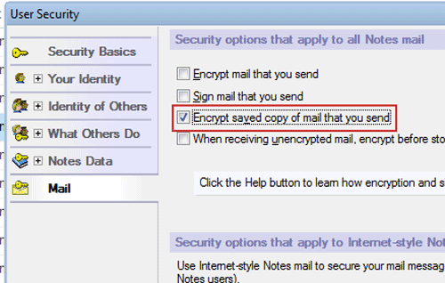 encrypt saved file