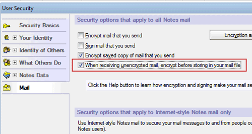 unencrypted