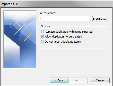 select file